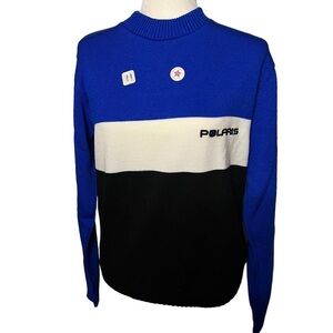 Vintage Polaris Colorblock Sweater NWT 80’s Large